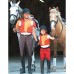 Bezpečnostní vesta pro jezdce na koni -velikost M